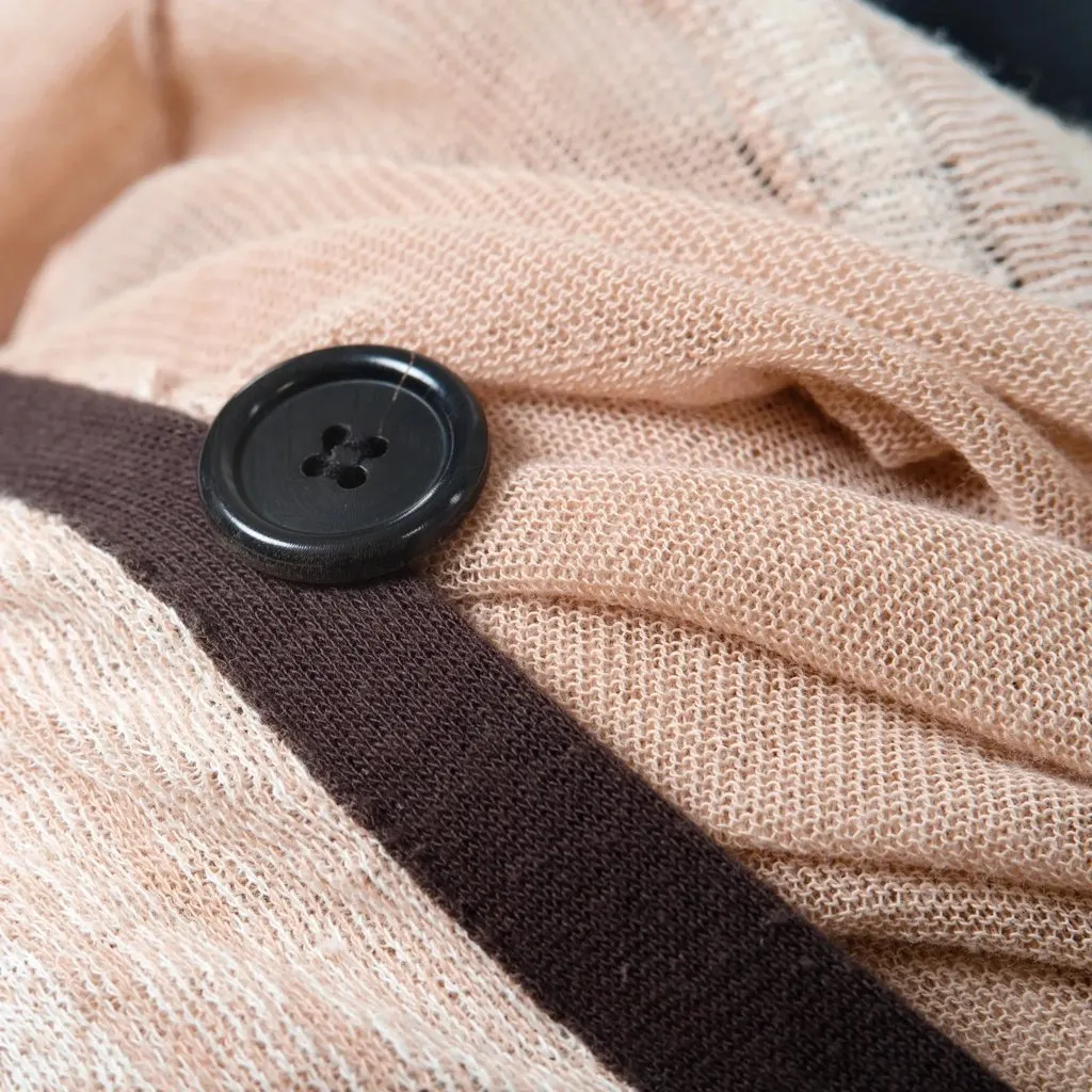 Ann Demeulemeester cotton lightweight cardigan – ’10s Brown Cotton Good - Box View