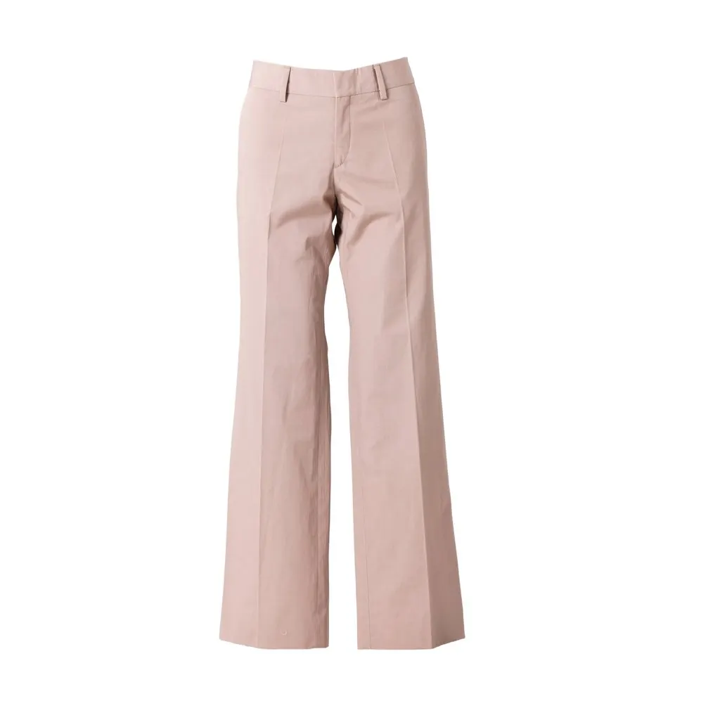 Miu Miu Wide Leg Tailored Trousers – ’10s Red Good - Front View