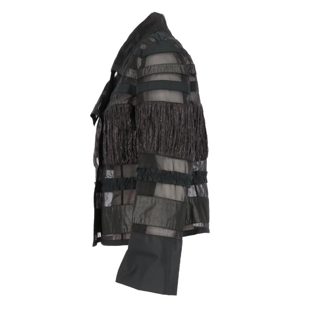 Ermanno Scervino Jacket - 2010s Black Good - Inside View