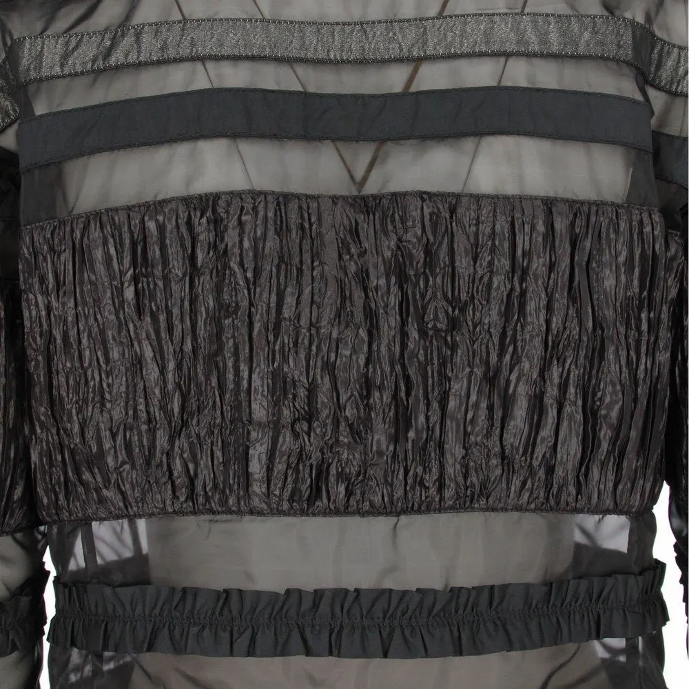 Ermanno Scervino Jacket - 2010s Black Good - Model View