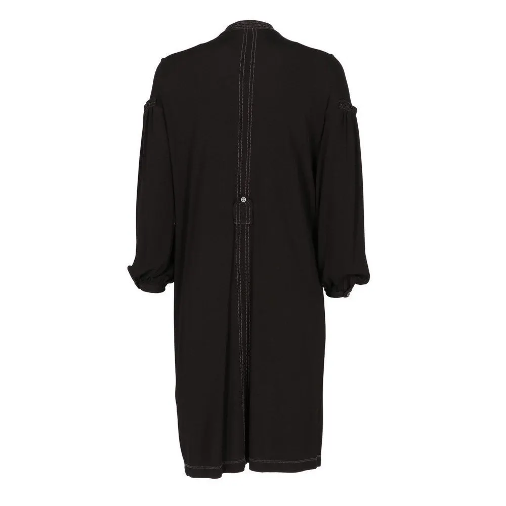 Gianfranco Ferré Black Dress - '90s Black Good - Back View