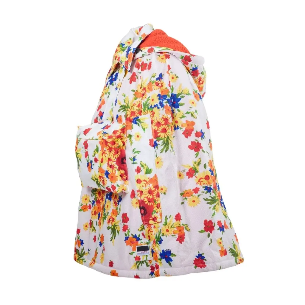 Miu Miu Floral Technical Cape - '20s White Good - Box View