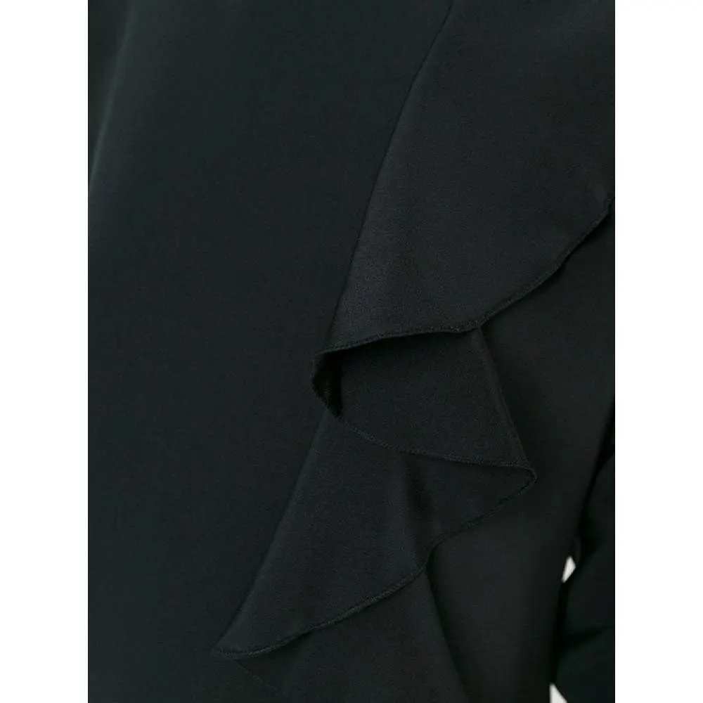 Guy Laroche Black Silk Dress - '90s Black Silk Good - Box View