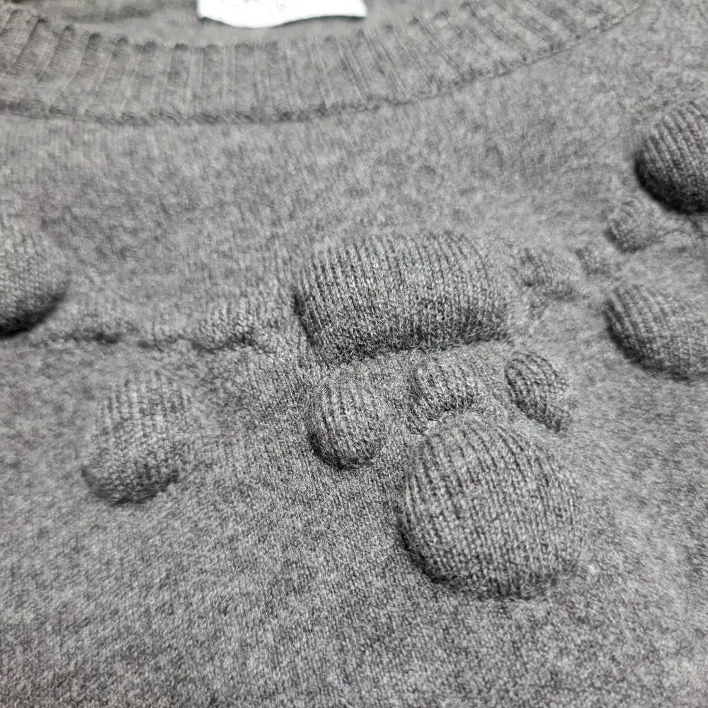Chanel Grey Wool Top - 2010s Grey Wool Good - Inside View