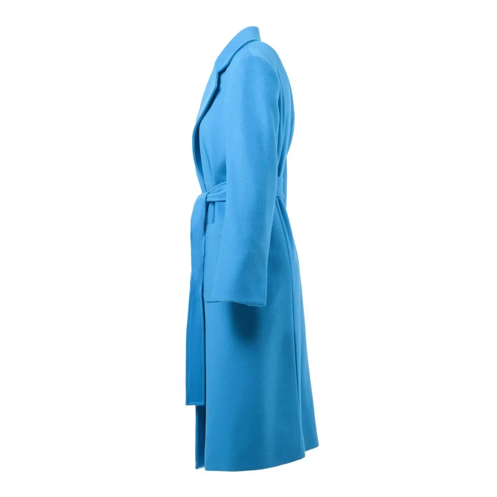Max & Co Wool Coat - '20s MultiColor Wool Good - Back View
