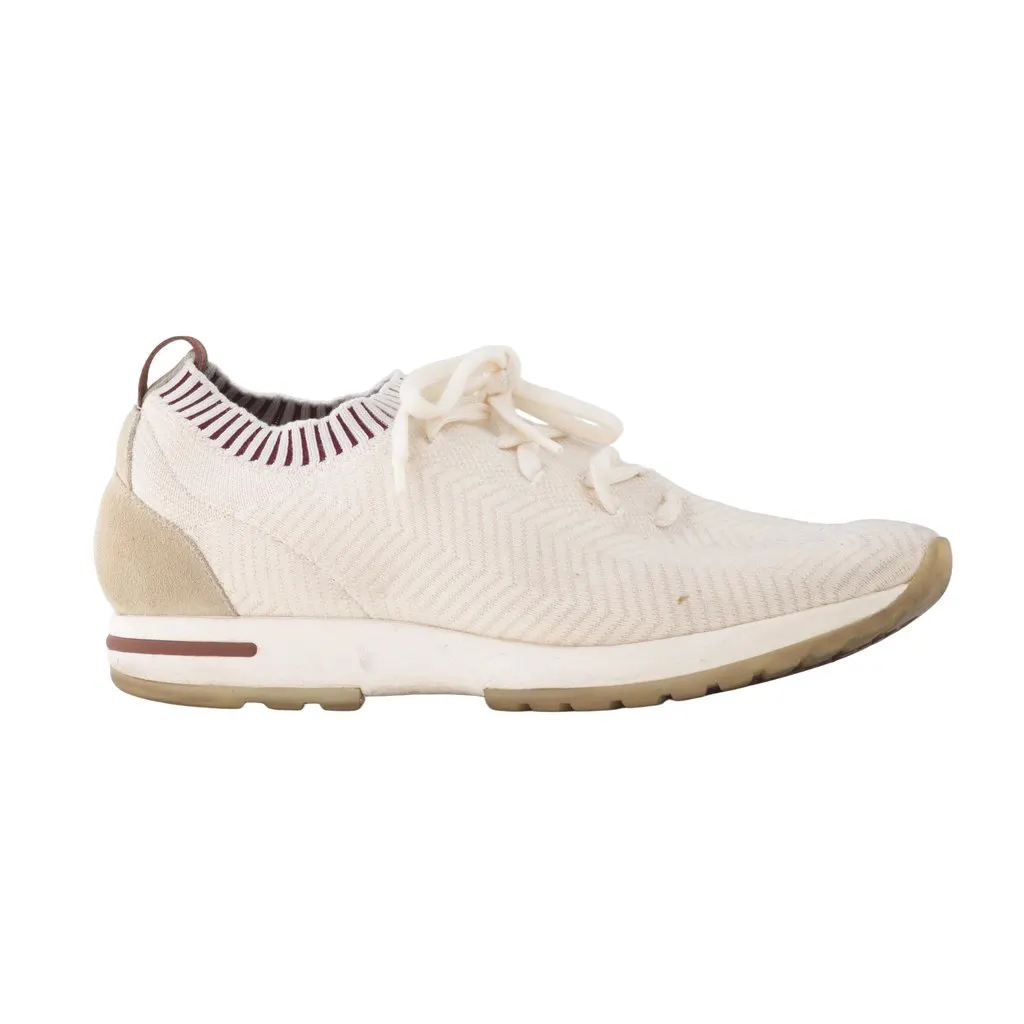 Loro Piana 360 Flexy Walk Sneakers - '20s MultiColor Suede Good - Front View