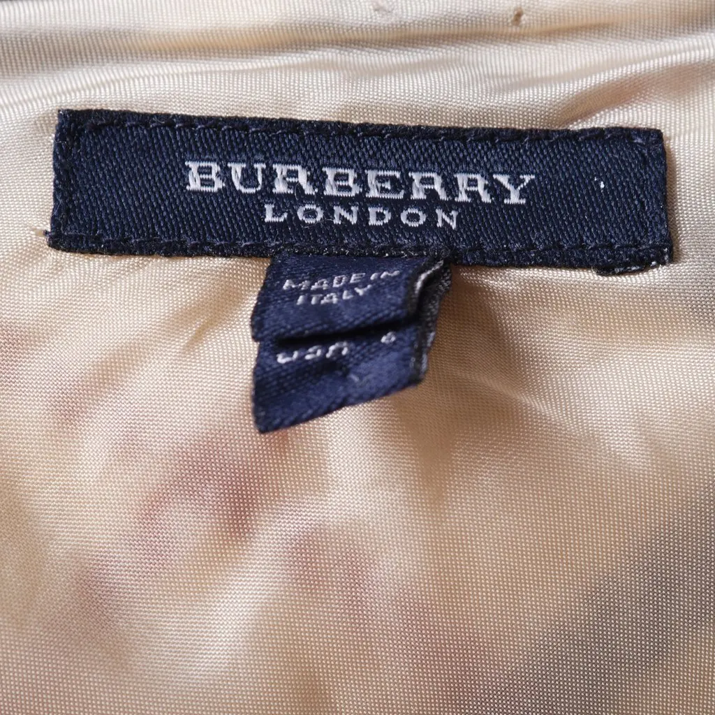 Burberry London Wool Mini Skirt - '00s Black Wool Good - Box View