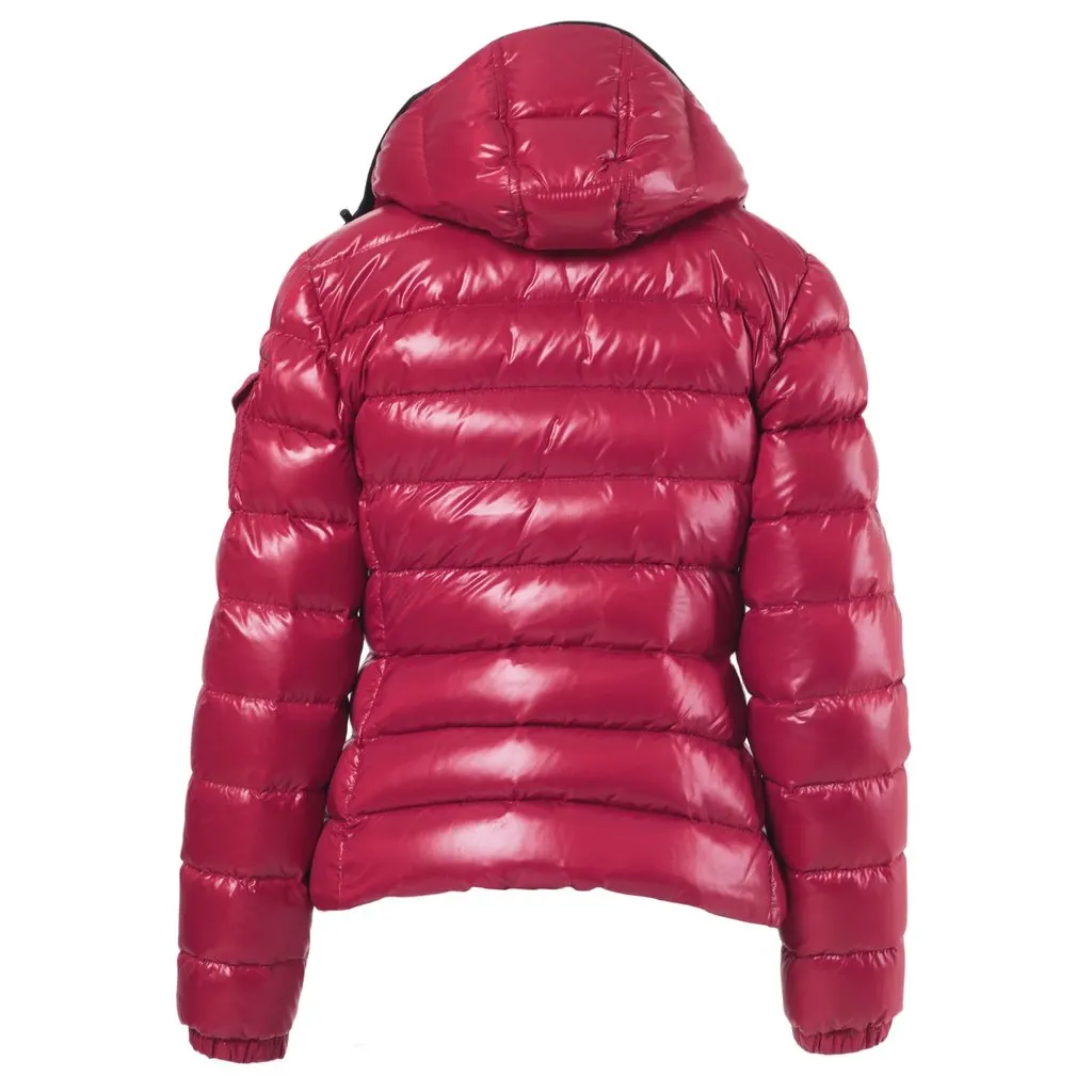 Moncler Women’s Glossy Red Jacket - '20s Red Good - Inside View