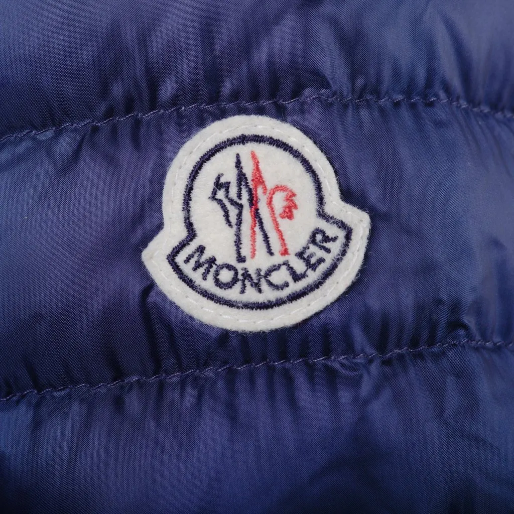 Moncler Women’s Blue Quilted Down Jacket- '20s Blue Good - Box View