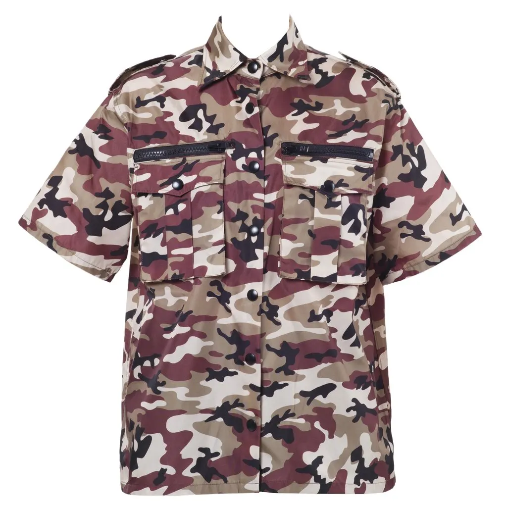 Prada Women's Camouflage Set - '20s Red Good - Model View