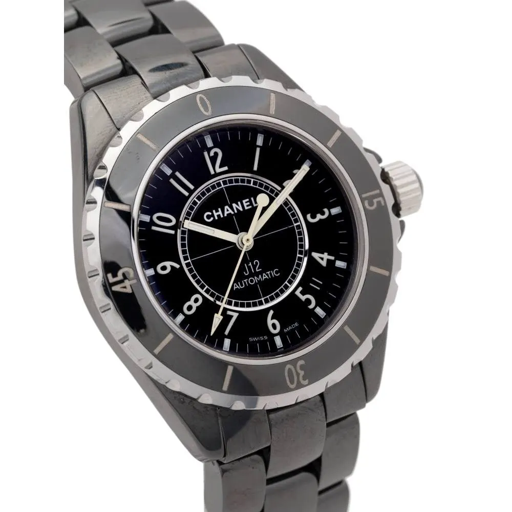 Chanel "J12 38 mm" Watch - 2000s Black Good - Inside View