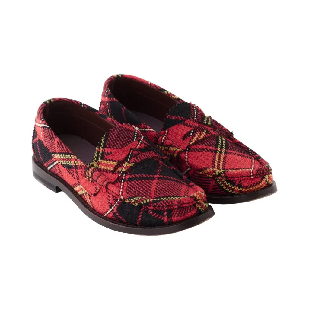 Vivienne Westwood Tartan Loafers - '00s MultiColor Good - Inside View