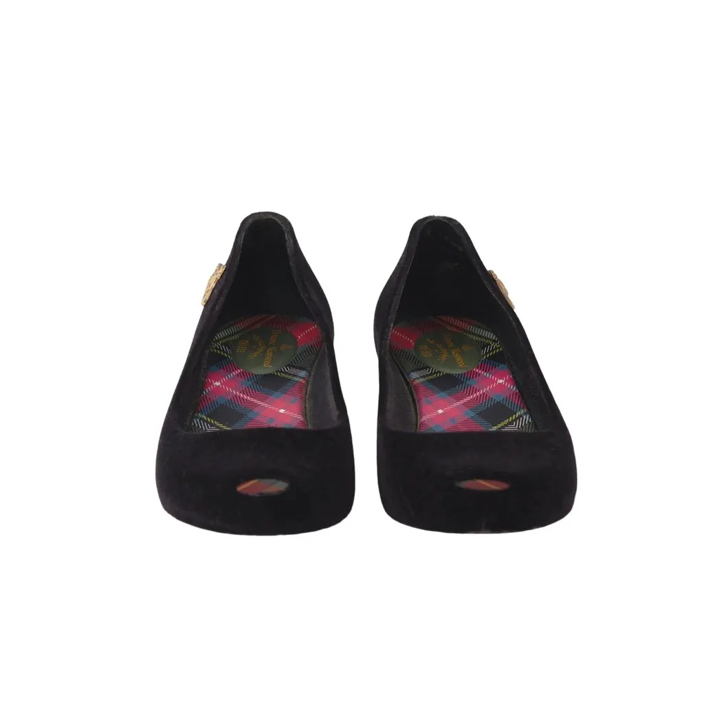 Vivienne Westwood Meissa Flats - '00s MultiColor Good - Back View