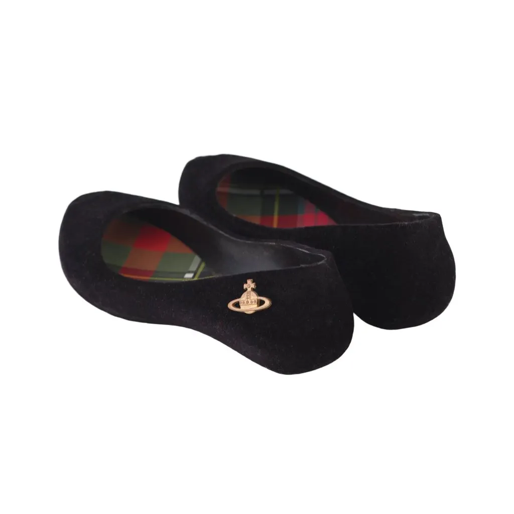 Vivienne Westwood Meissa Flats - '00s MultiColor Good - Model View
