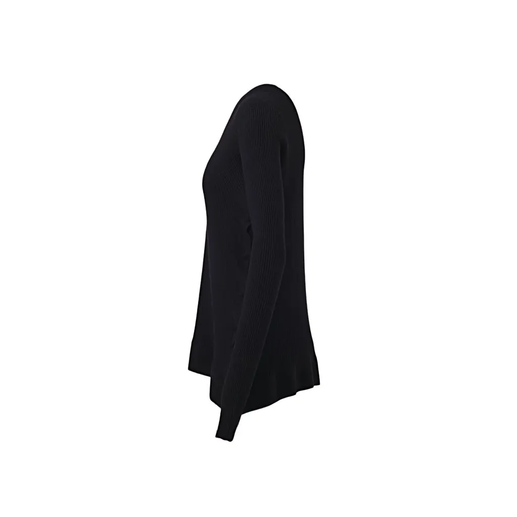 Unsigned Roberta Furlanetto Knit Sweater - '00s Black Good - Back View