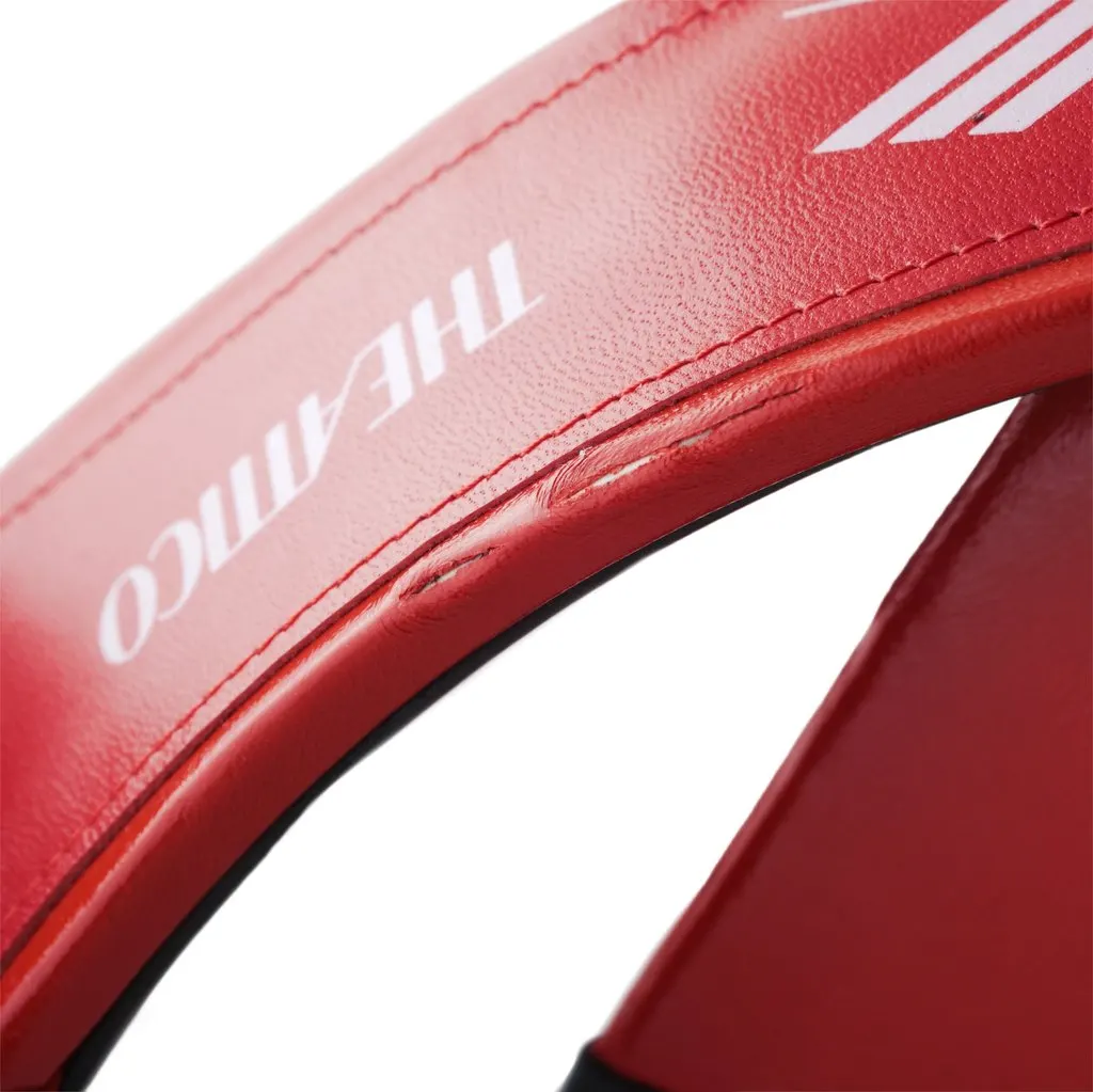 Unsigned The Attico Devon Sandals - '20s Red Good - Model View