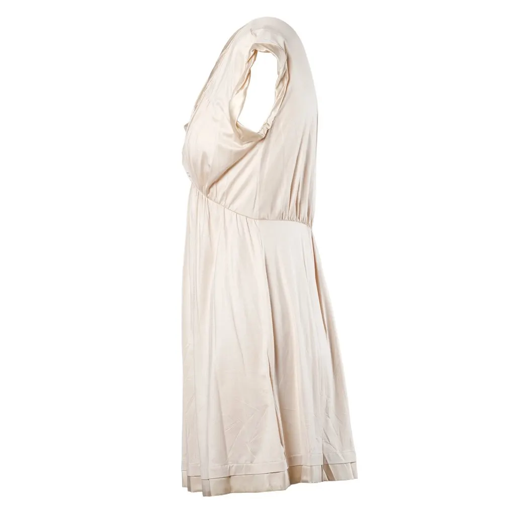 Miu Miu Short Sleeve Dress - '10s Pink Good - Back View