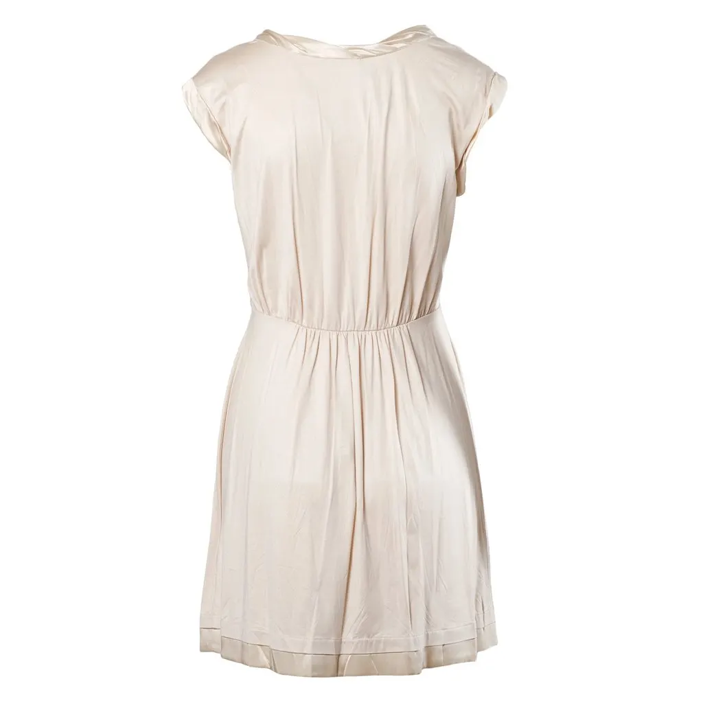 Miu Miu Short Sleeve Dress - '10s Pink Good - Inside View