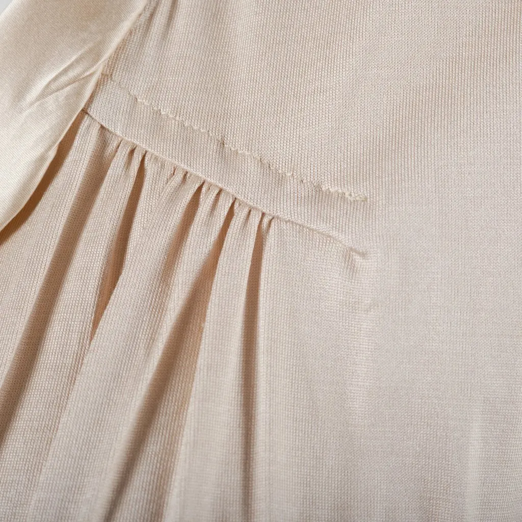 Miu Miu Short Sleeve Dress - '10s Pink Good - Model View