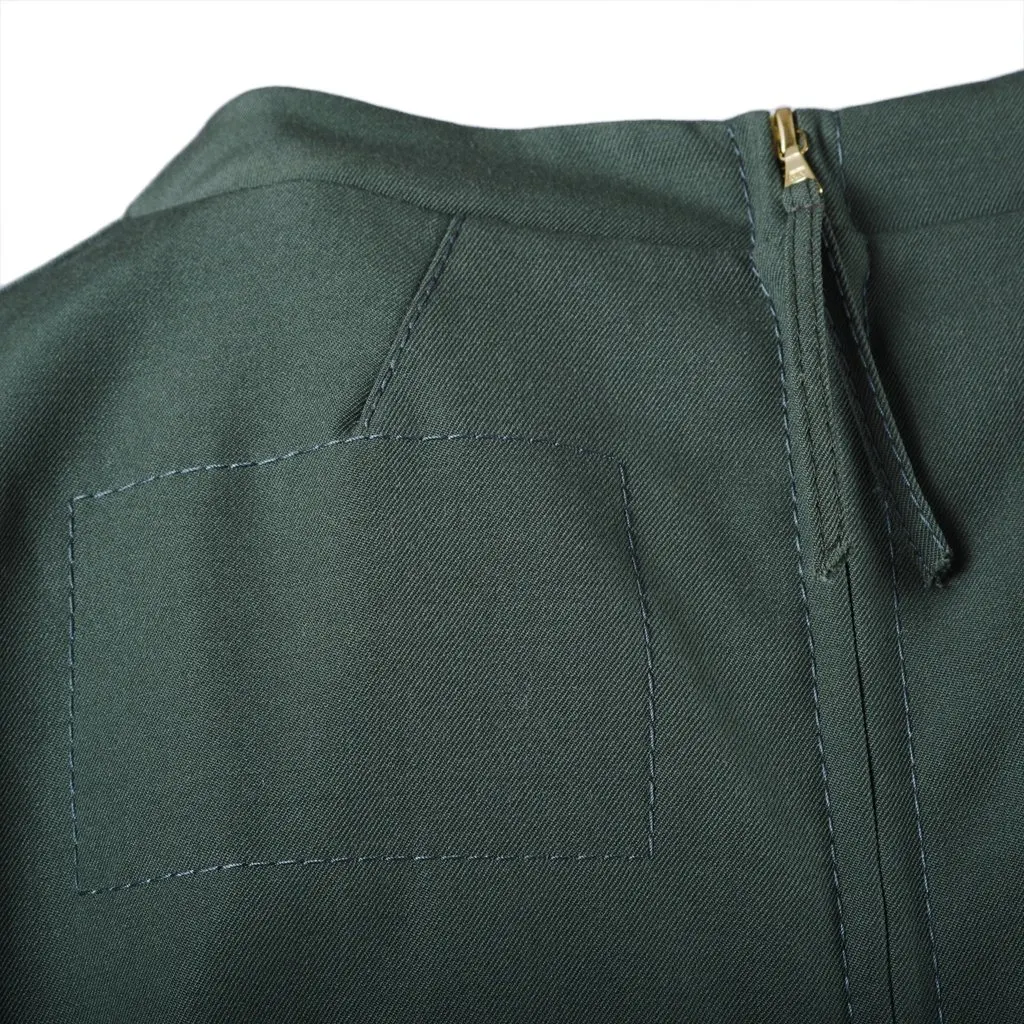 Marc Jacobs Midi dress - '10s Green Wool Good - Model View