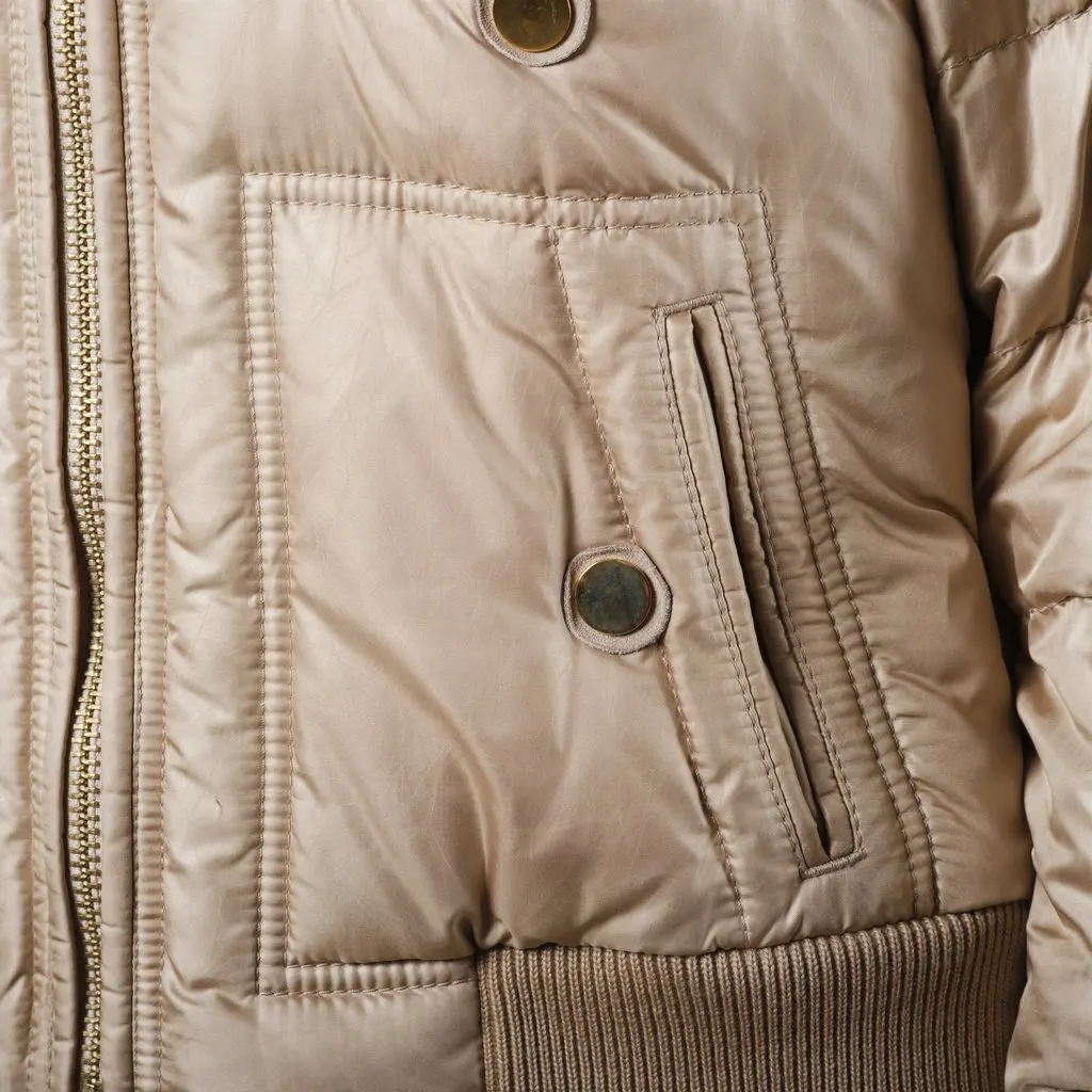 Fay Beige Puffer Jacket - '10s Beige Good - Box View