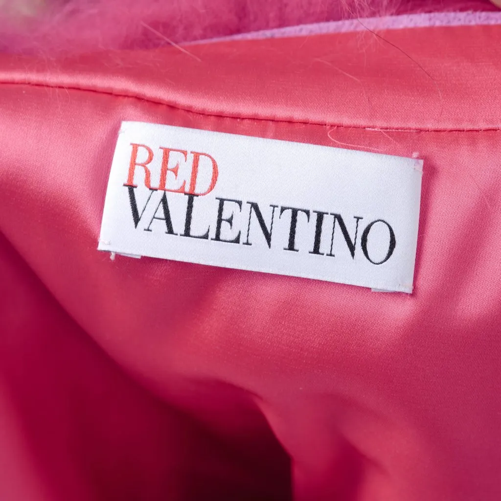 Red Valentino Fuchsia Fur Jacket - '10s | Libas Collective
