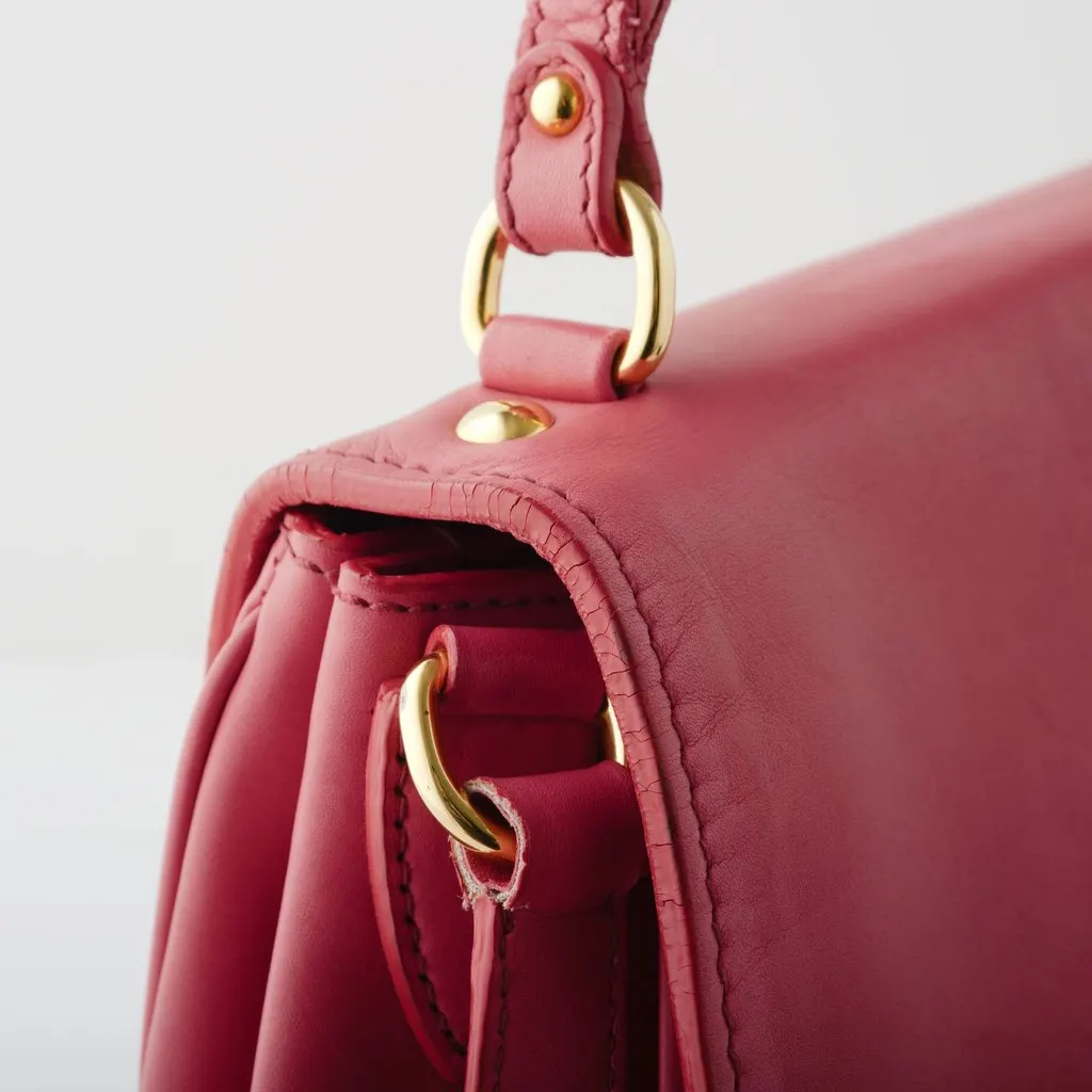 Miu Miu Cherry Red Shoulder Bag - '10s Red Leather Good - Box View