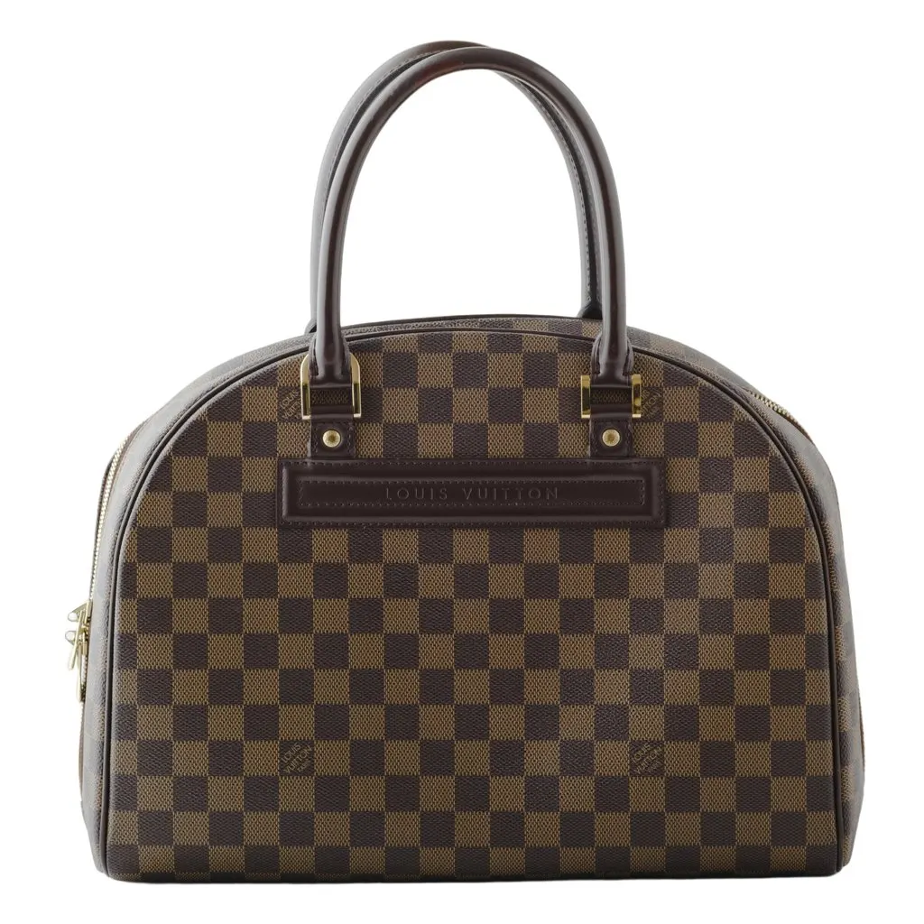 Louis Vuitton Damier Ebene Nolita Bag - '20s Brown Canvas Good - Inside View