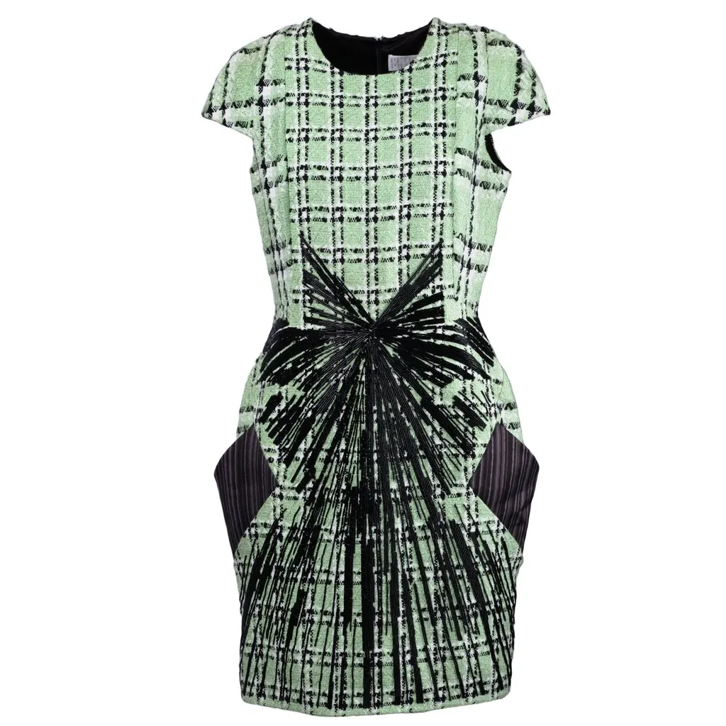 Unsigned Peter Pilotto Green Midi Dress - '10 Green Good - Front View