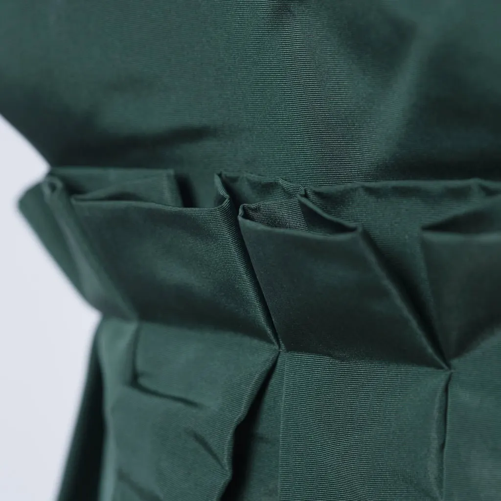 Prada Green Mini Dress With Contrast Pleated Insert - '10s Green Good - Box View