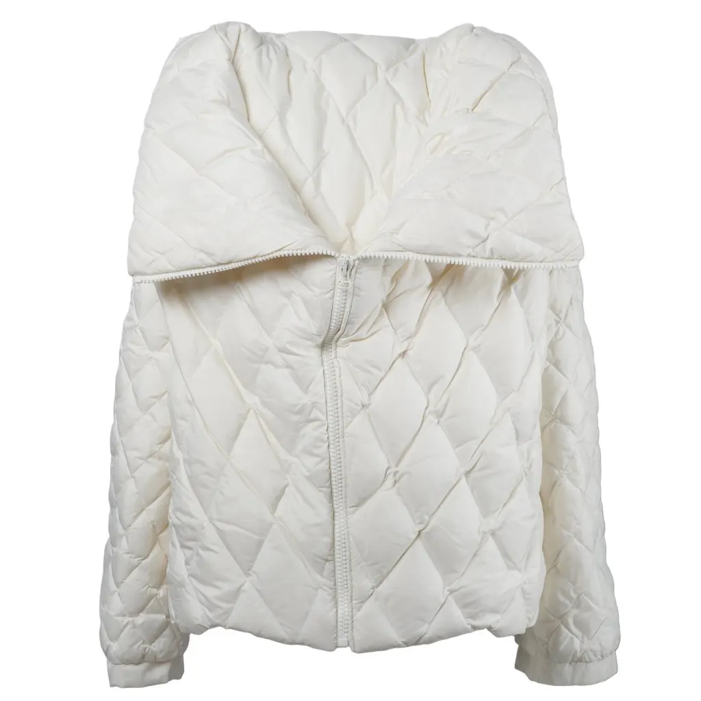 Balenciaga Down Jacket - '10s White Good - Model View