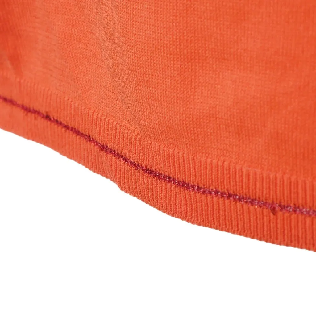 Roberto Cavalli Red T-Shirt - '10s Red Cotton Good - Model View