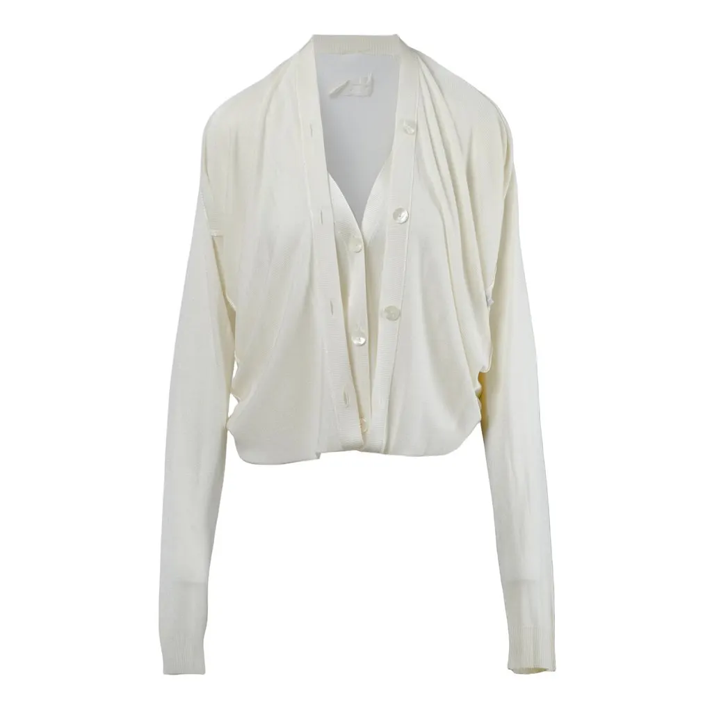 Maison Martin Margiela Martin Margiela Cardigan - '10s White Good - Box View