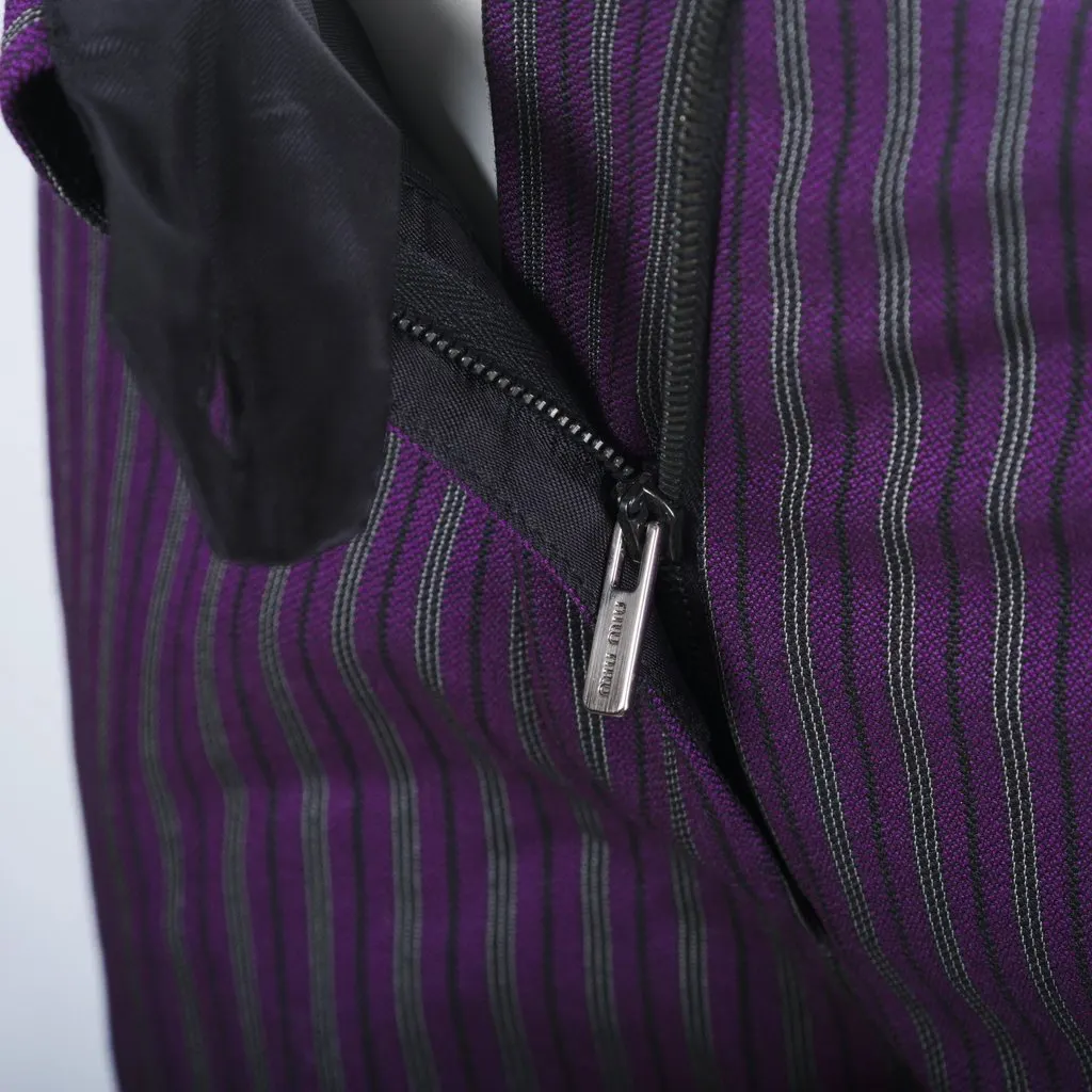 Miu Miu Striped Pants - '10s Red Good - Box View