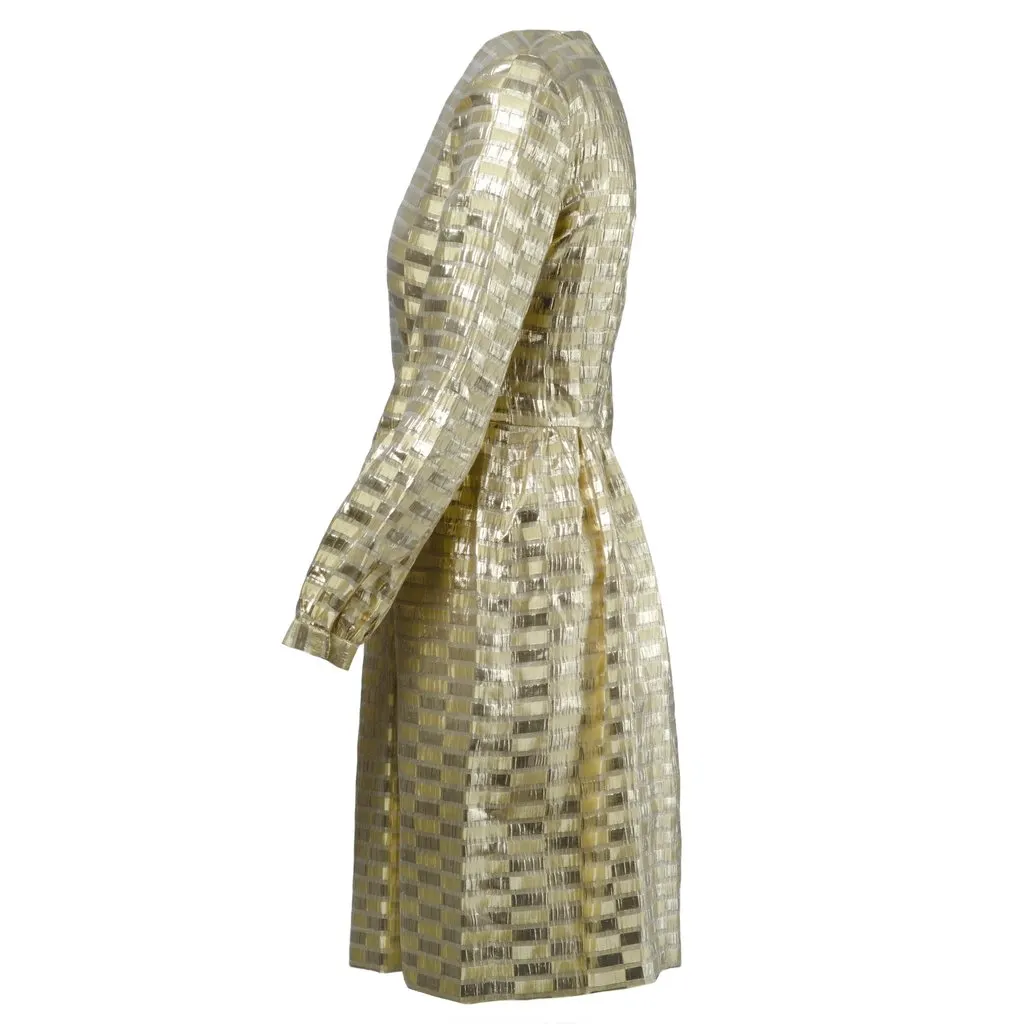 Philosophy Alberta Ferretti Philosophy by Alberta Ferretti Sequin Mini Dress - '10s White Good - Inside View