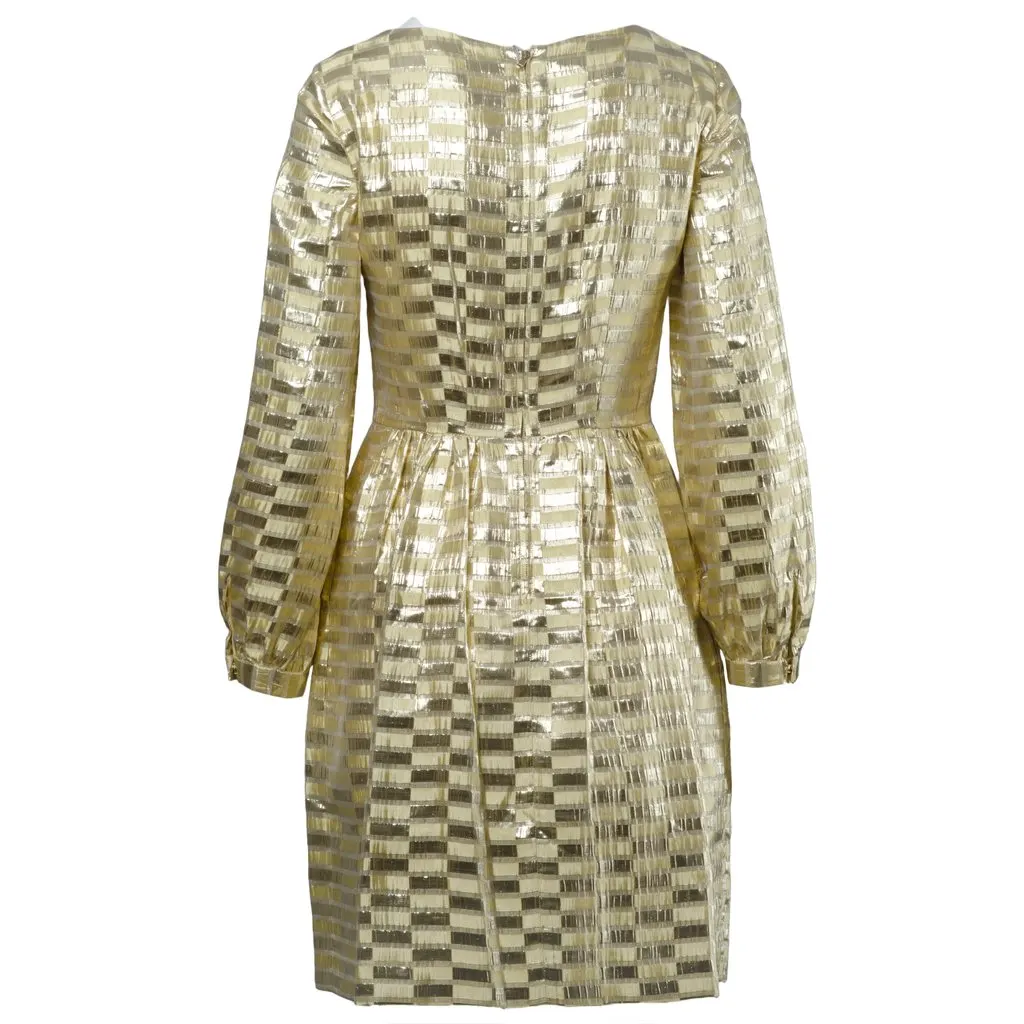 Philosophy Alberta Ferretti Philosophy by Alberta Ferretti Sequin Mini Dress - '10s White Good - Model View