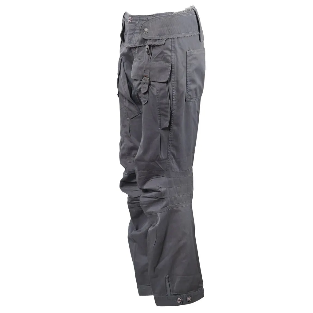 Marithé + François Girbaud Cigarette Trousers With Pockets -'10s White Good - Back View