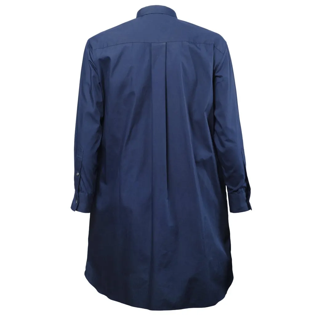 Sacai Hybrid Docking Shirt-Coat -'20s White Good - Model View