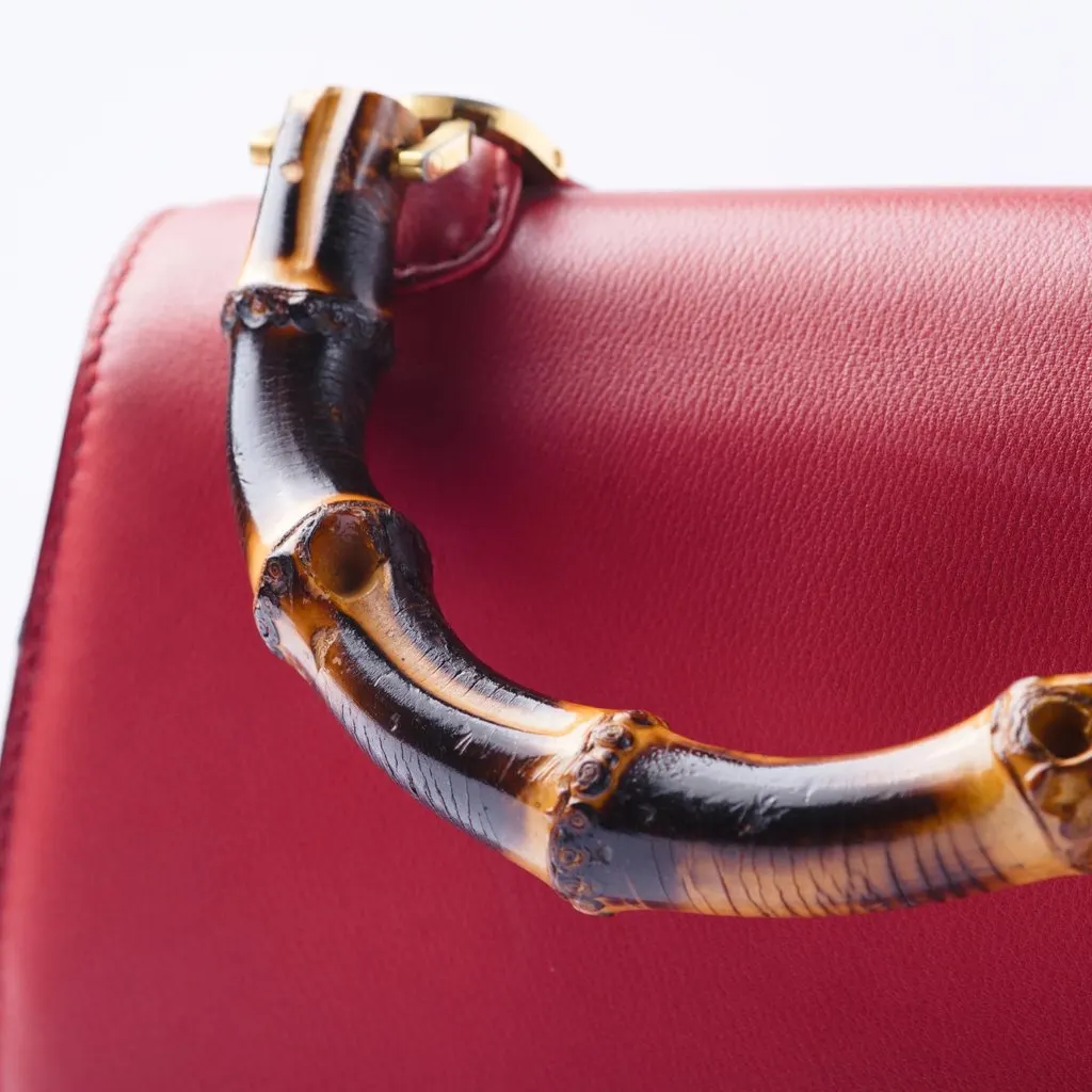 Gucci Bamboo 1947 Bag -'60s White Good - Box View