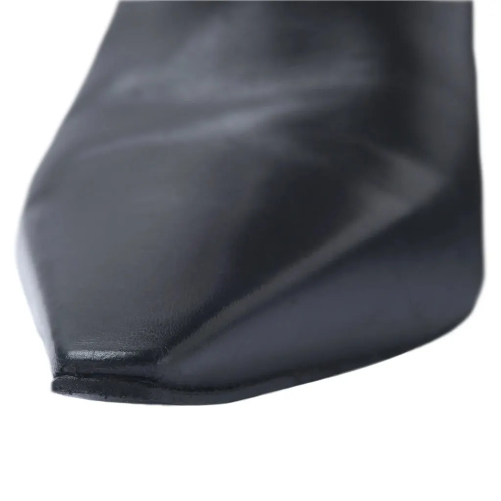 Roger Vivier Black Suede Heels - '10s Black Suede Good - Inside View