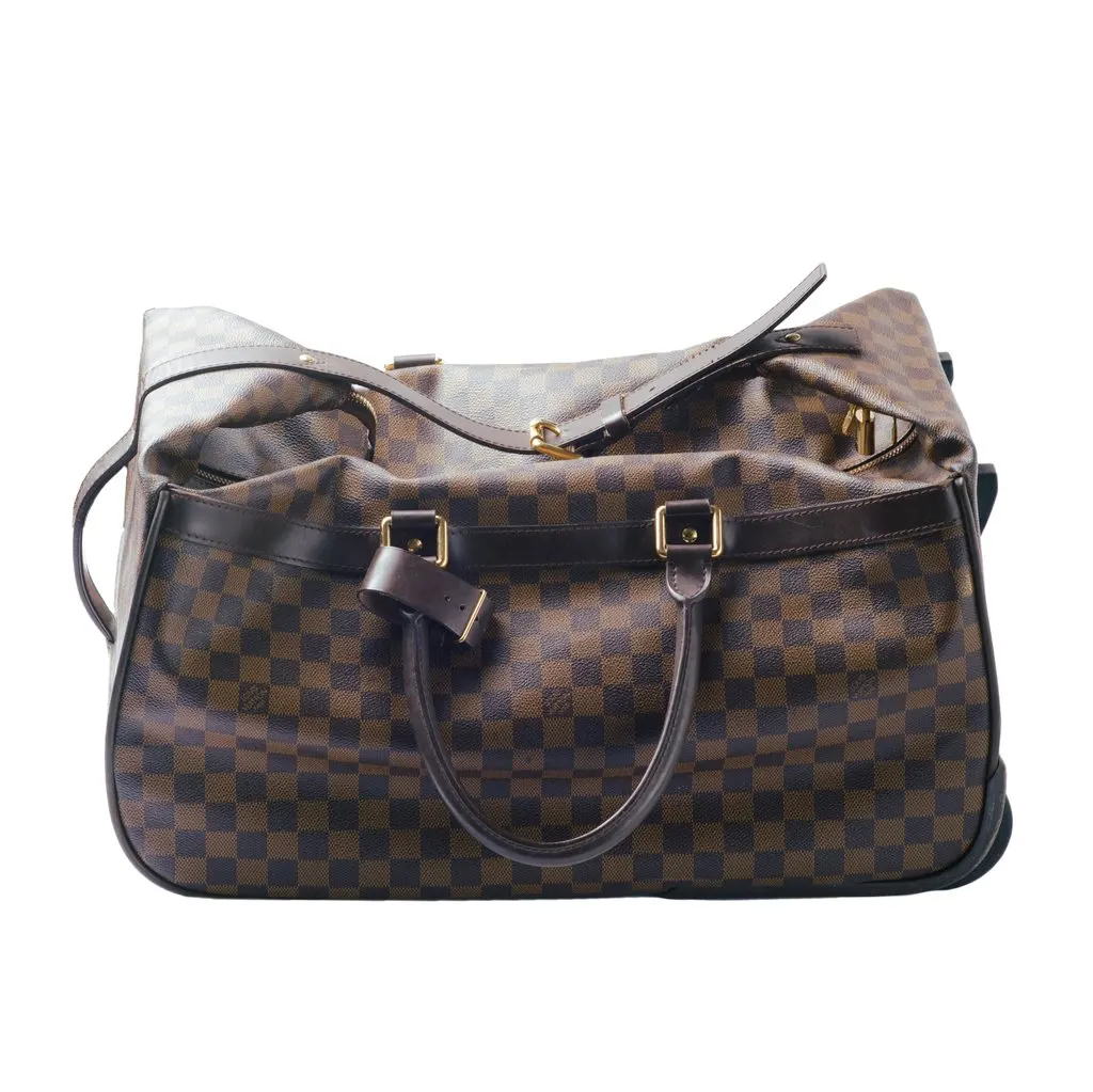 Louis Vuitton 50 Damier Ebene - '10s Brown Canvas Good - Inside View