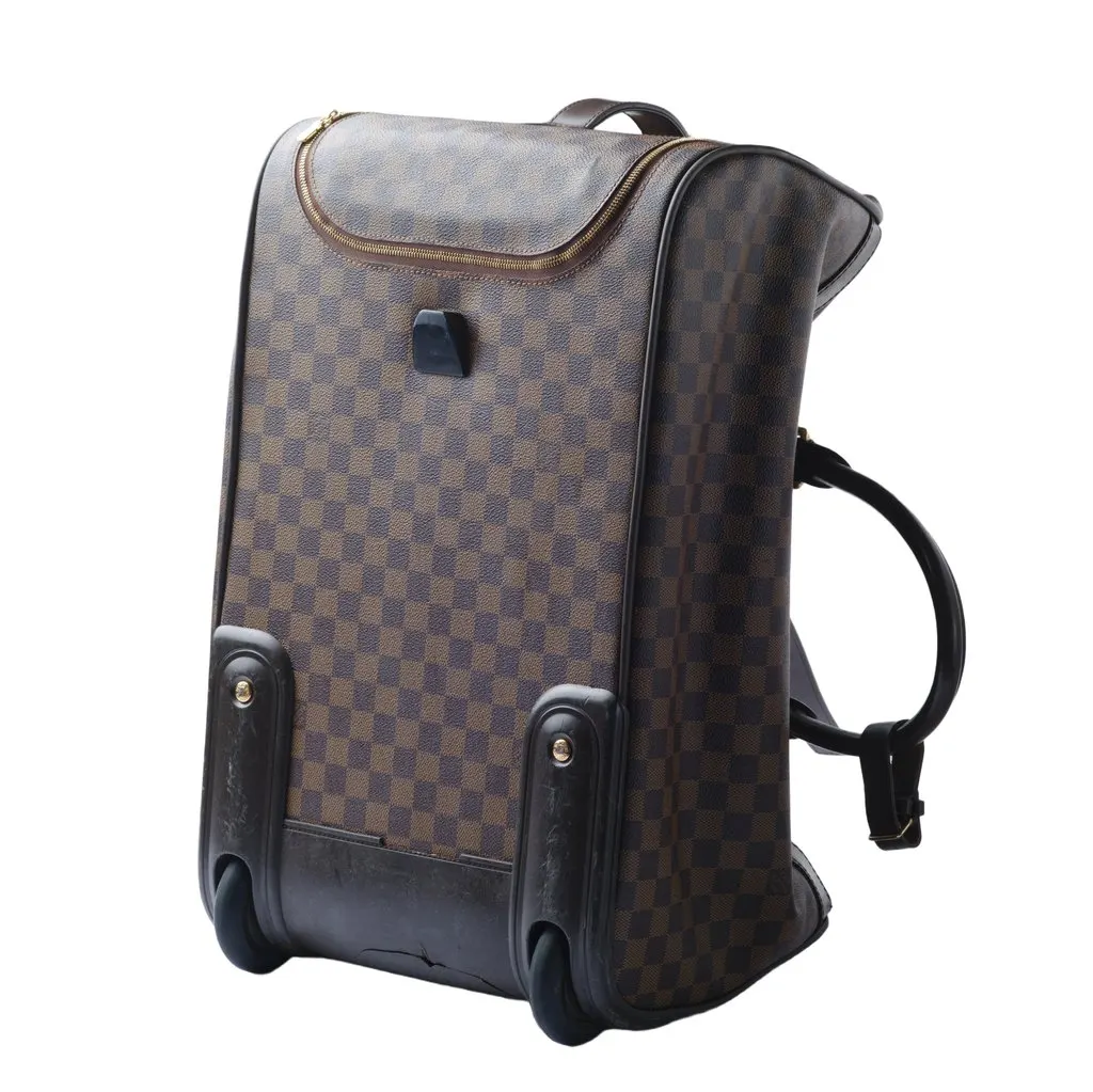 Louis Vuitton 50 Damier Ebene - '10s Brown Canvas Good - Model View