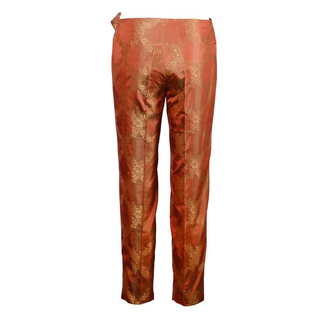 Dolce & Gabbana Straight Leg Pants -'00s MultiColor Good - Inside View