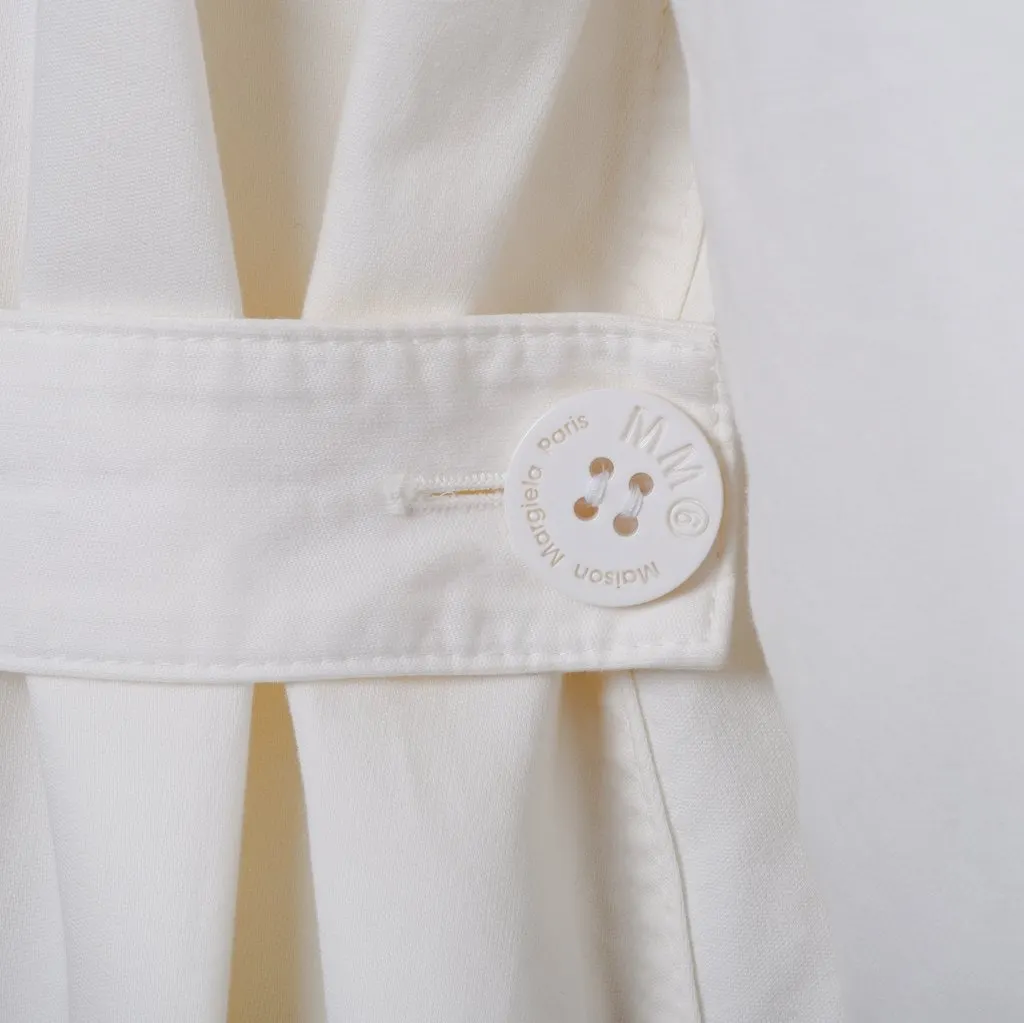 MM6 White Dress - '10s White Good - Model View