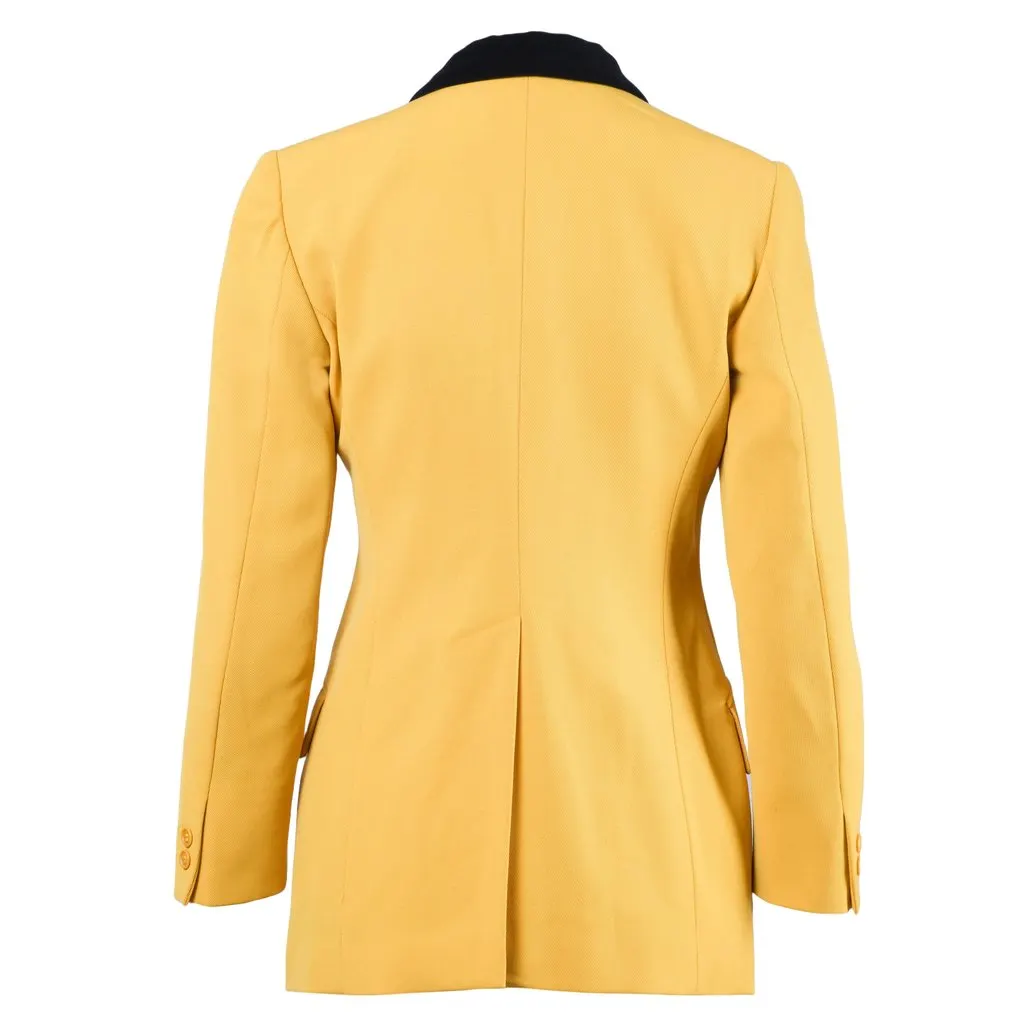 Aspesi Yellow Blazer - '90s Yellow Good - Inside View
