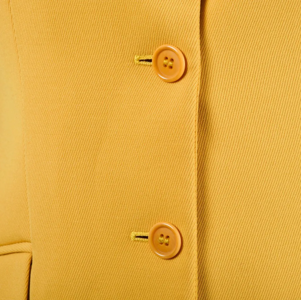Aspesi Yellow Blazer - '90s Yellow Good - Box View
