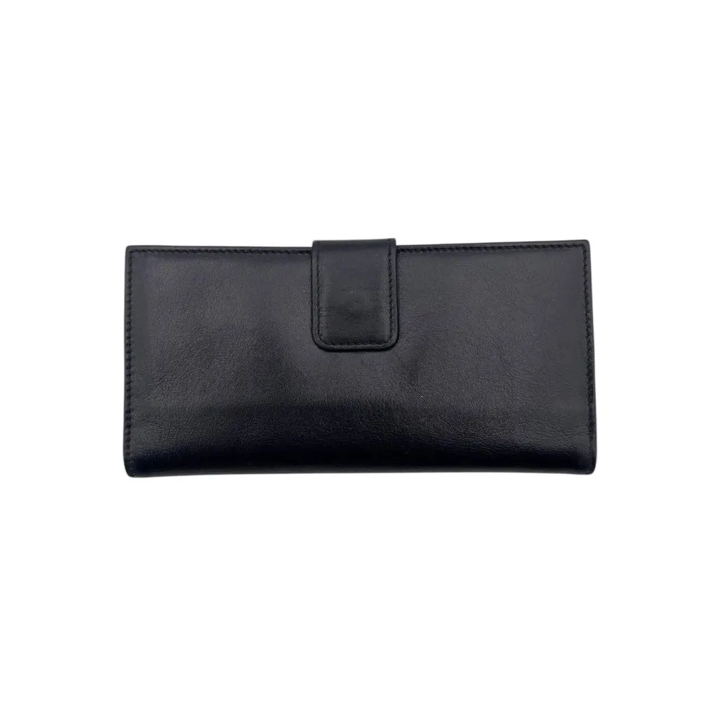 Gucci Wallet Black Leather Good - Inside View