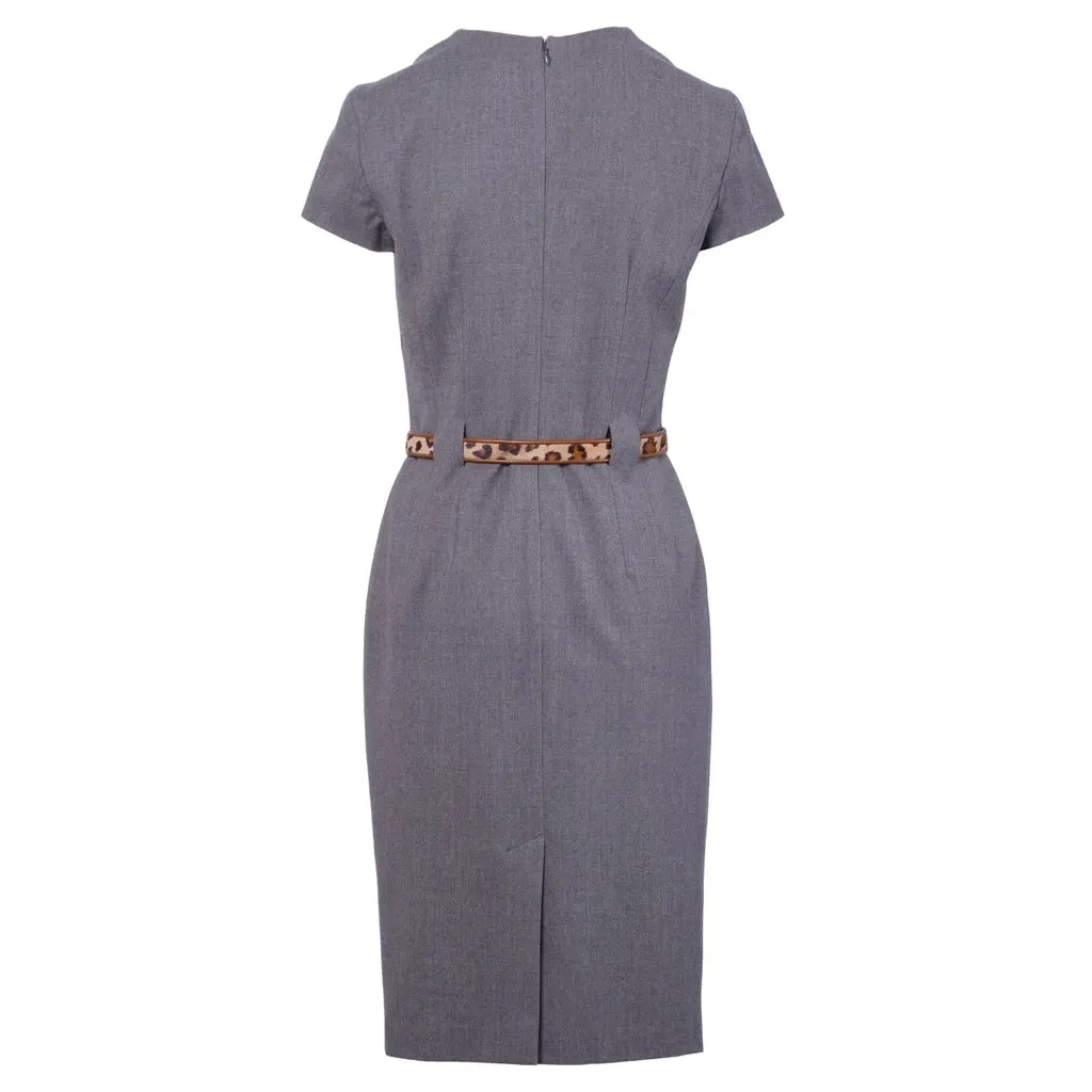 Ralph Lauren Sheath Dress- '10s Grey Good - Inside View