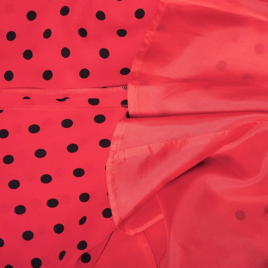 Moschino Polka Dress -'90s White Good - Box View