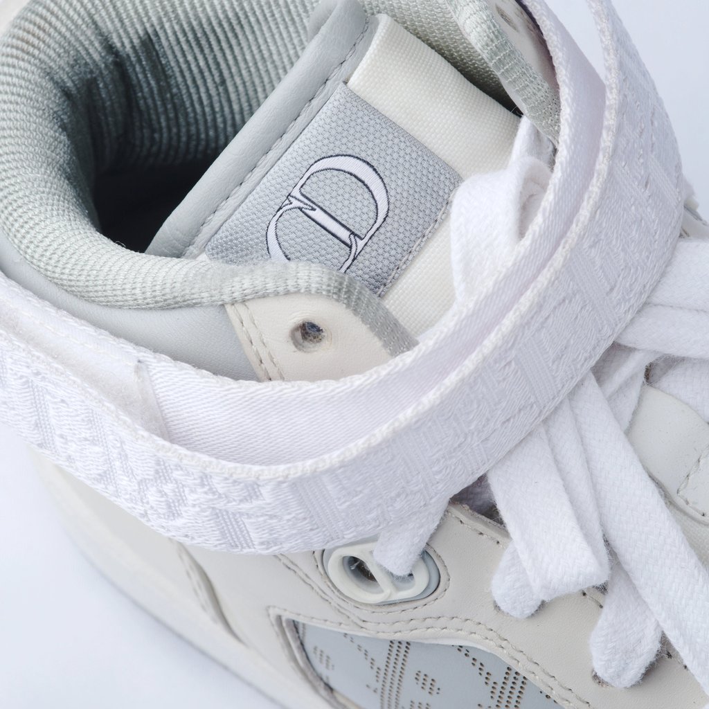 Dior Leather B27 High Top Sneakers - '20s White EU 40 Leathe